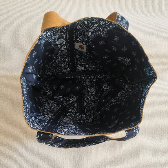 CARHARTT BANDANA TOTE BAG REVERSIBLE - Picture 3 of 5